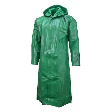 Neese Outerwear Chem Shield 96 Series Coat w/Hd-Green-S 96001-30-1-GRN-S
